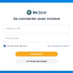 Interface de connexion Inclave sur un appareil compatible